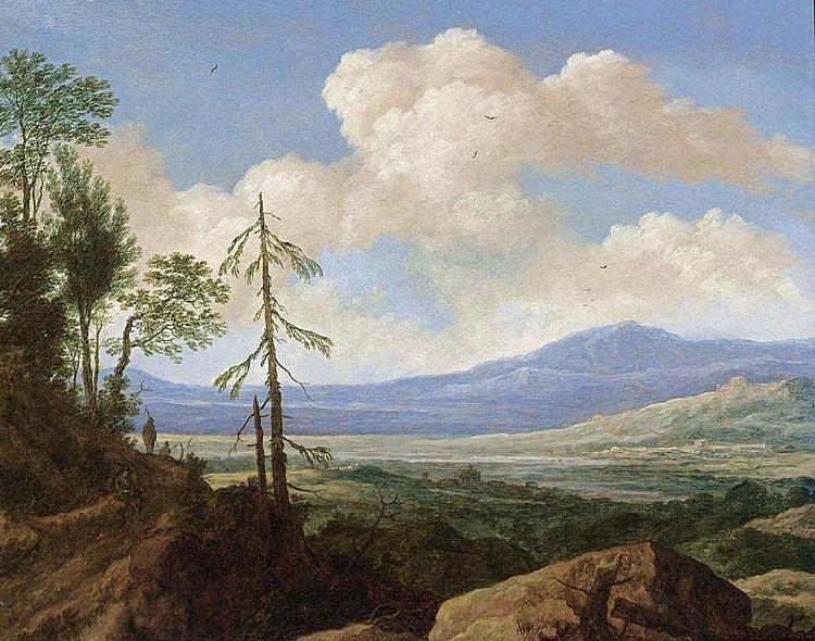 Pieter de Molijn Panoramic Hilly Landscape